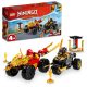 LEGO Ninjago 71789 Kai és Ras autós és motoros csatája