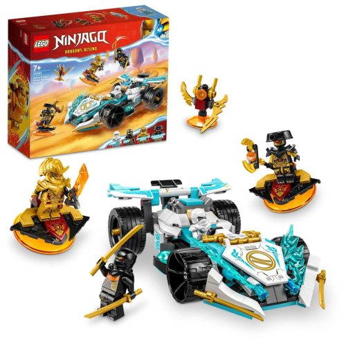 LEGO Ninjago 71791 Zane sárkányerő Spinjitzu versenyautója