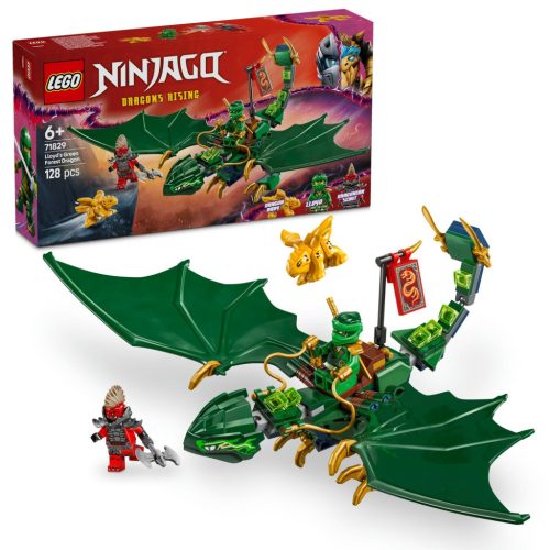 LEGO Ninjago 71829 Lloyd zöld, erdei sárkánya