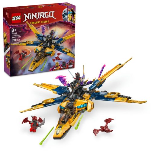 LEGO Ninjago 71833 Ras és Arin szuper viharrepülője