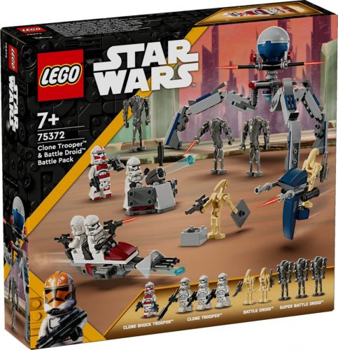 LEGO Star Wars 75372 Klónkatona és harci droid harci csomag