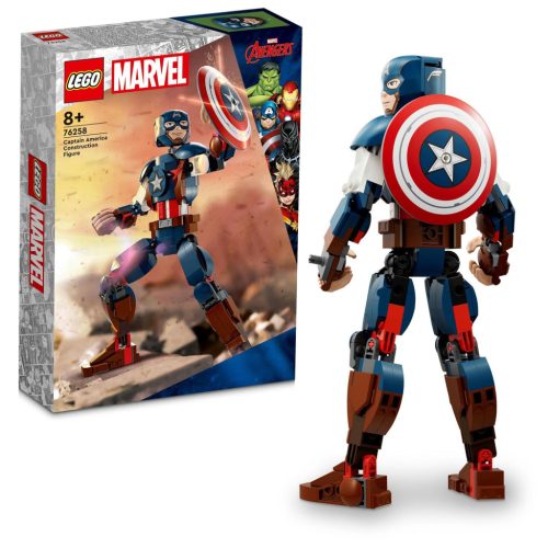 LEGO Marvel 76258 Amerika Kapitány építőfigura