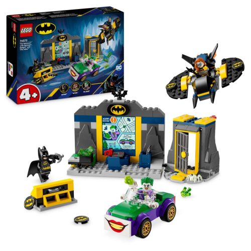 LEGO DC 76272 A Denevérbarlang™, Batman™, Batgirl™ és Joker™