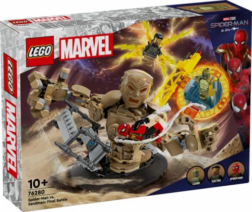 LEGO Marvel 76280 Pókember vs. Homokember: A döntő ütközet