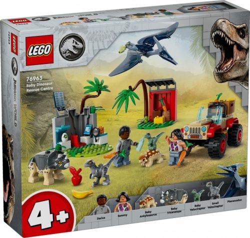 LEGO Jurassic World 76963 Kis dínók mentőközpont