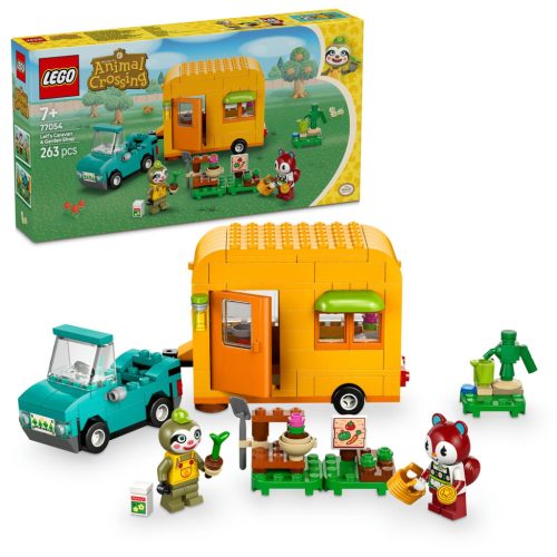 LEGO Animal Crossing 77054 Leif karavánja és kertészeti boltja