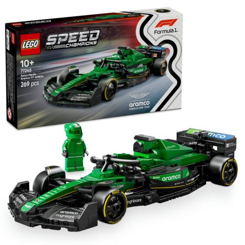LEGO Speed Champions 77245 Aston Martin Aramco F1® AMR24 versenyautó