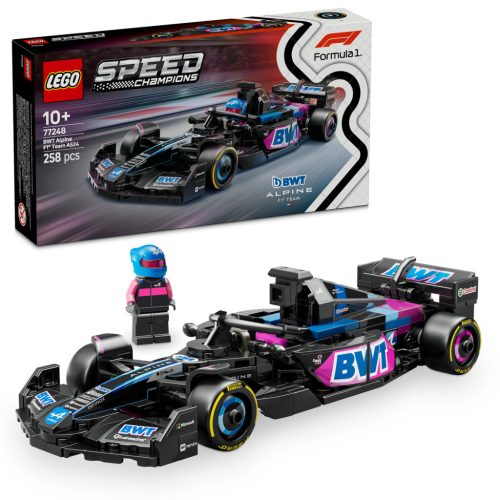 LEGO Speed Champions 77248 BWT Alpine F1® Team A524 versenyautó