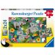 Ravensburger puzzle Koalák és lajhárok 2x24db 48 db