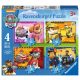 Ravensburger puzzle Mancs őrjárat 12+16+20+24db 72 db