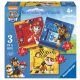 Ravensburger puzzle Mancs őrjárat Rubble, Marshall, Chase 25+36+49db 110 db