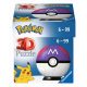 Ravensburger 3D puzzle gömb Pokemon Master ball Pokelabda lila 54 db