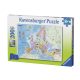 Ravensburger puzzle XXL Európa térkép 200 db