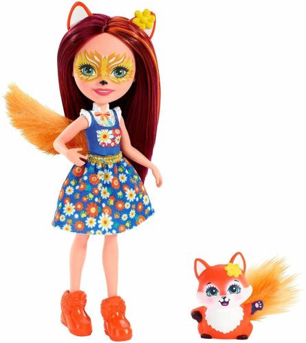 Mattel Enchantimals 15cm játékbaba és kisállat játékfigura készlet (többféle) 1 szett