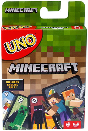 UNO Minecraft kártyajáték