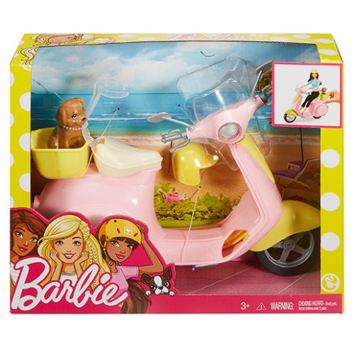 Barbie robogó kiskutyával