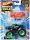 Hot Wheels Monster Truck autó + roncs autó (többféle) 1 szett