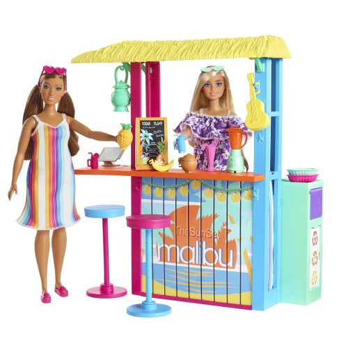 Barbie - Loves the Ocean - Tengerparti koktélbár játékszett