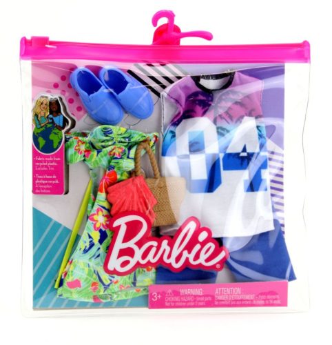 Barbie Beach tengerparti babakiegészítő ruha készlet (többféle) 1 szett