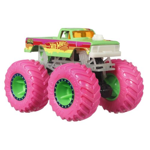 Hot Wheels Monster Truck Glow in the Dark sötétben világító autó (többféle) 1db