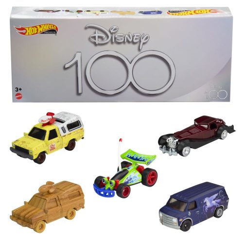 Hot Wheels Disney 100. Jubileumi Premium autós készlet