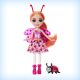 Mattel Enchantimals Glam Party Ladonna baba és Waft katicabogár játékfigura készlet