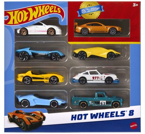 Hot Wheels 8db-os autós készlet (többféle)