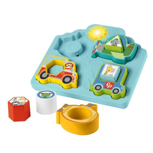 Fisher-Price Forma és Járgány puzzle kirakó bébijáték