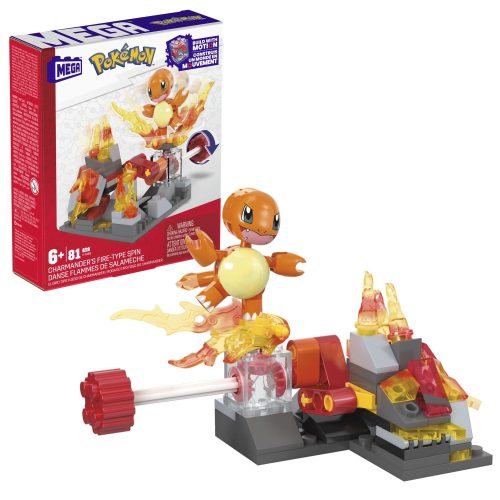 Mega Bloks Pokemon Charmander építőkockák készlet