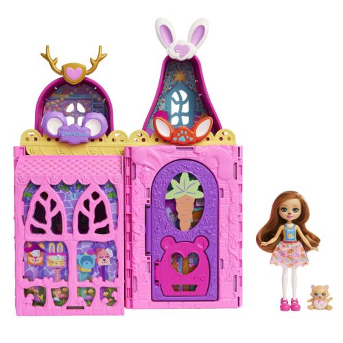 Mattel Enchantimals barátság ház bútorokkal és kiegészítőkkel