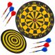 Darts tábla 6 db fémvégű darts nyilakkal 38cm