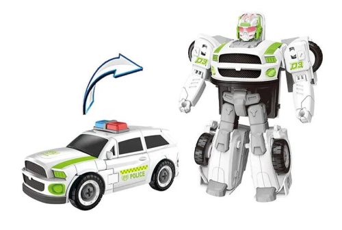 Transformer 2v1 autorobot polícia šróbovacie