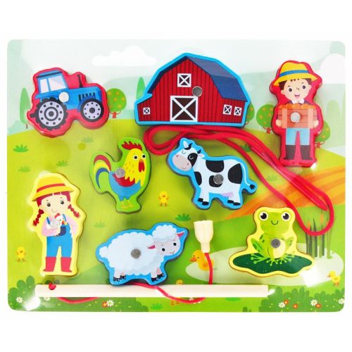 Fa puzzle mágneses farm