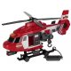Tűzoltó helikopter hang és fényeffektusokkal 28 cm