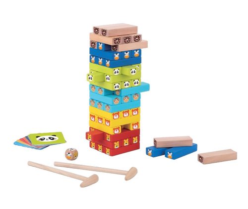 2Kids Toys Jenga so zvieratkami