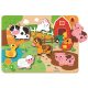 2Kids Toys Vkládacie puzzle Farma