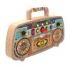 2Kids Toys Activity board Drevené FM rádio