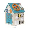 2Kids Toys Activity board Domček tyrkysový