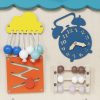 2Kids Toys Activity board Domček tyrkysový