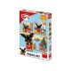 Dino BING és barátai puzzle 3+4+5db 12 db