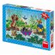 Dino puzzle XL Kisvakond 100 db