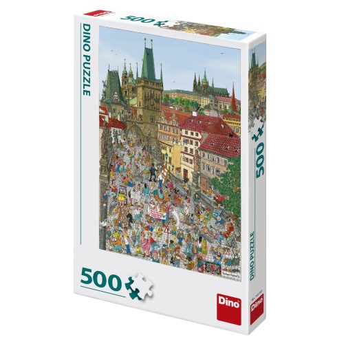 Dino puzzle Károly híd 500 db