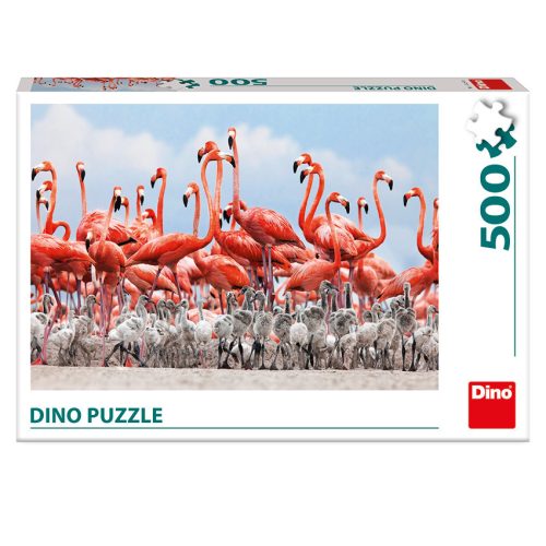 Dino puzzle Flamingók 500 db