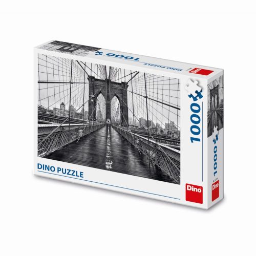 Dino puzzle fekete-fehér New York 1000 db