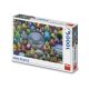 Dino puzzle Színes halak 1000 db