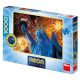 Dino neon puzzle világítós Szabadság-szobor 1000 db