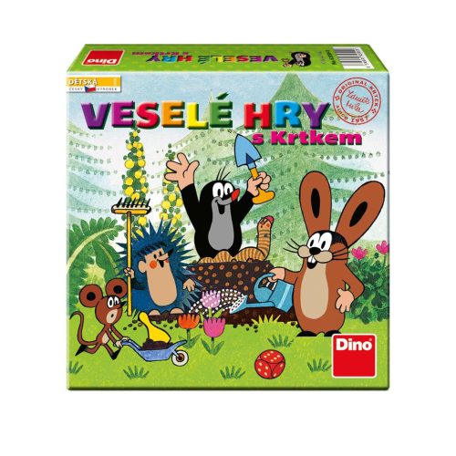 Dino társasjáték készlet Kisvakond témájú (cseh nyelvű)