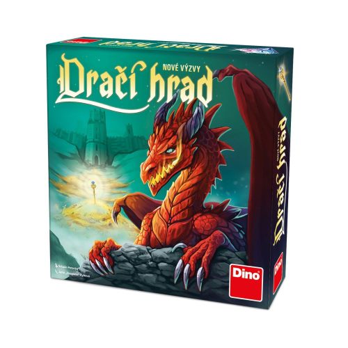 Dino Dragon Castle új kihívások társasjáték (cseh nyelvű)