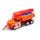 Dino Tatra 148 játék dömper narancssárga 30cm homokozókészlettel