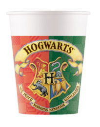 Poharak Harry Potter papír 200ml 8db